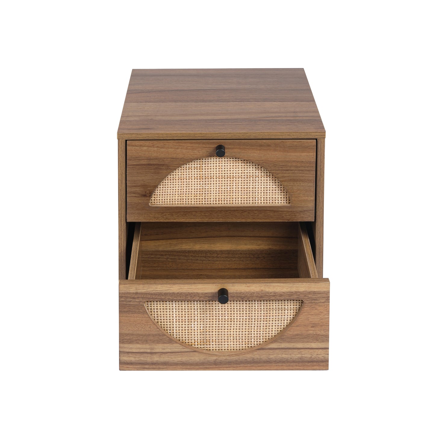 NatureNest Rattan Side Table
