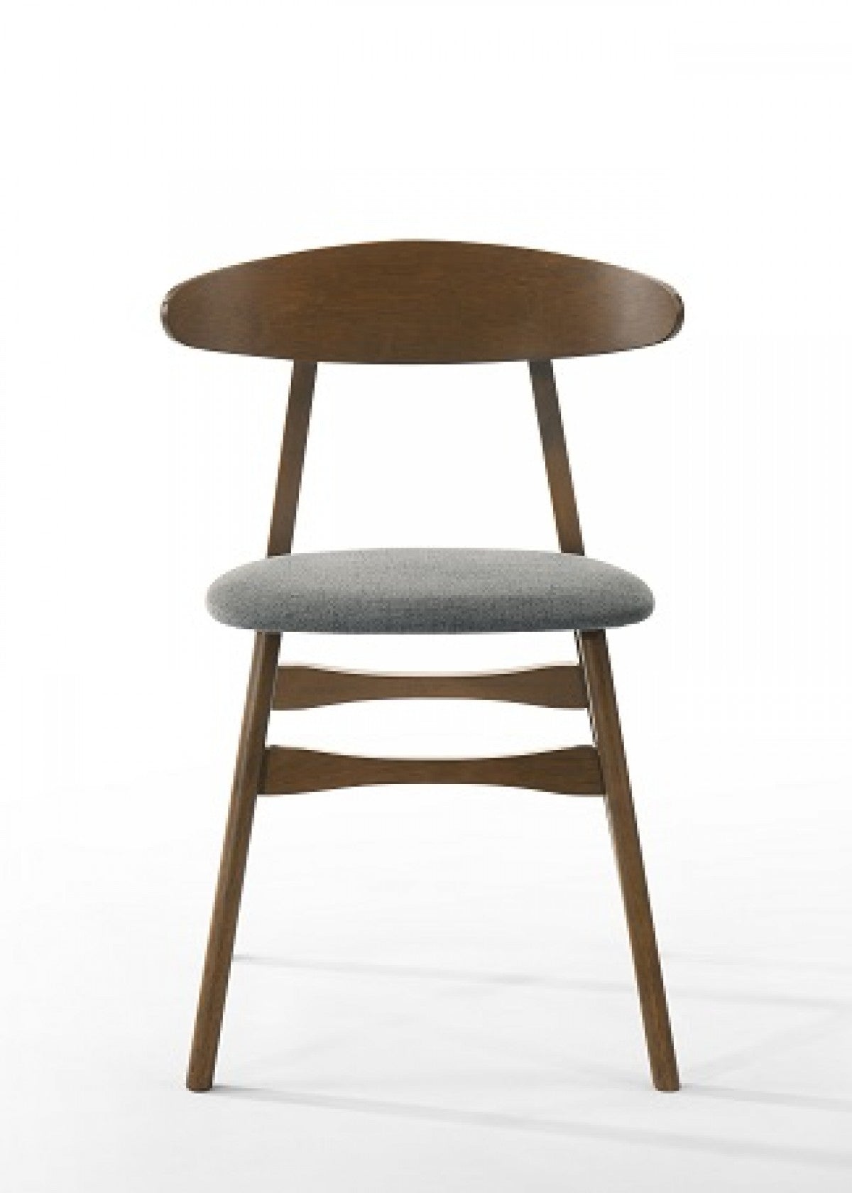 Luxor Modern Grey Dining Chair Set of 2