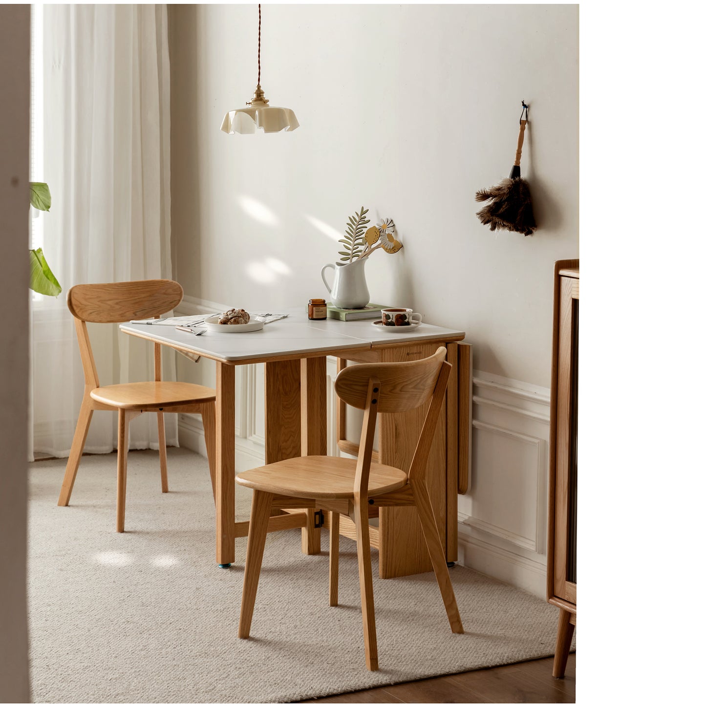 Luxor Oak Haven Comfort Dining Chair