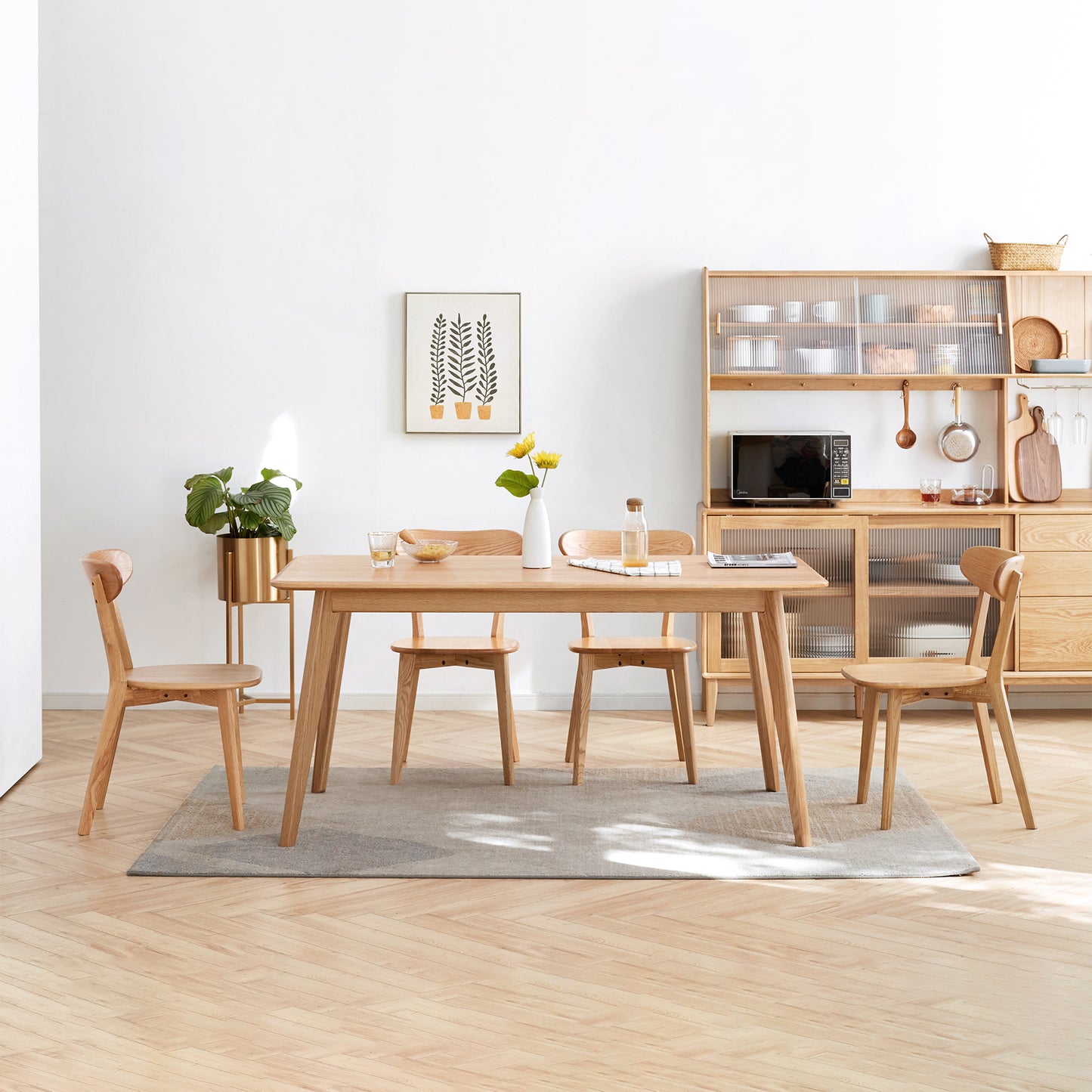 Luxor Oak Haven Comfort Dining Chair