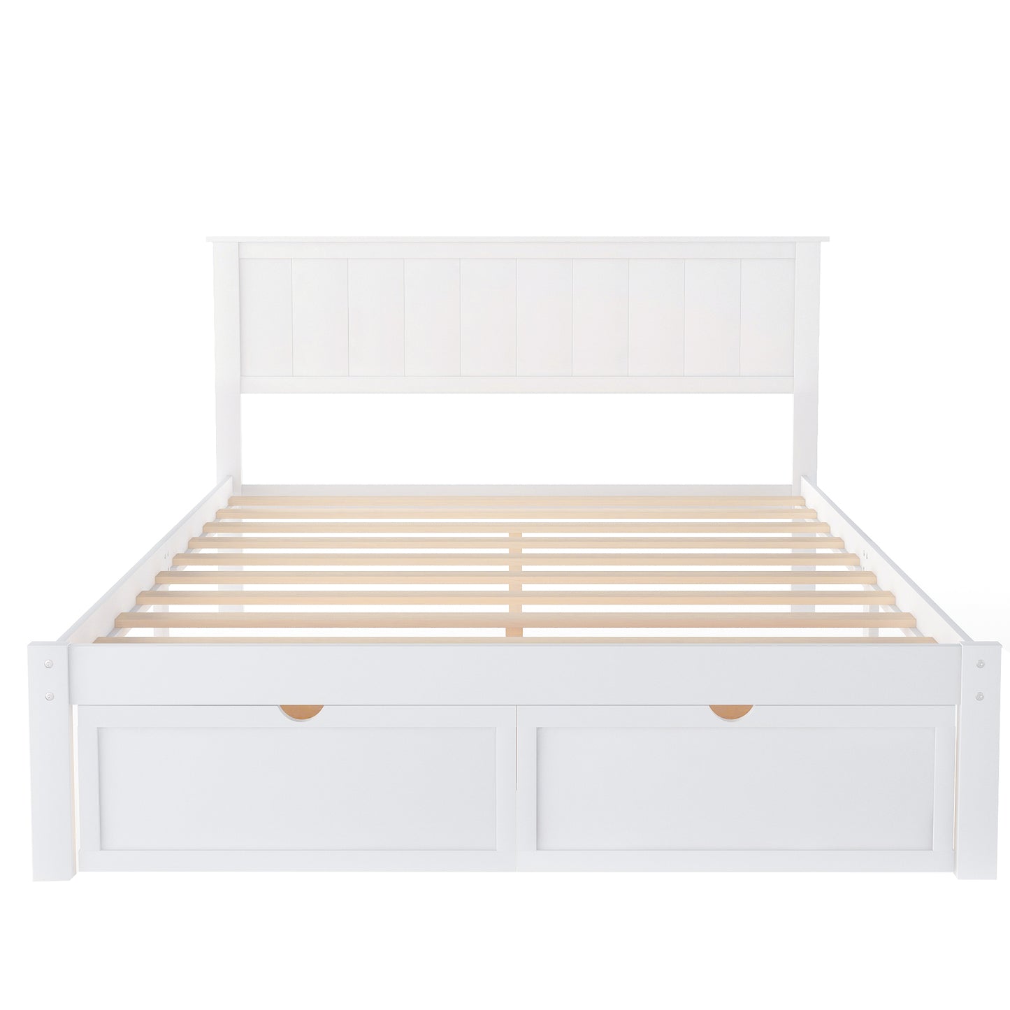 White Pine Storage Full Bed