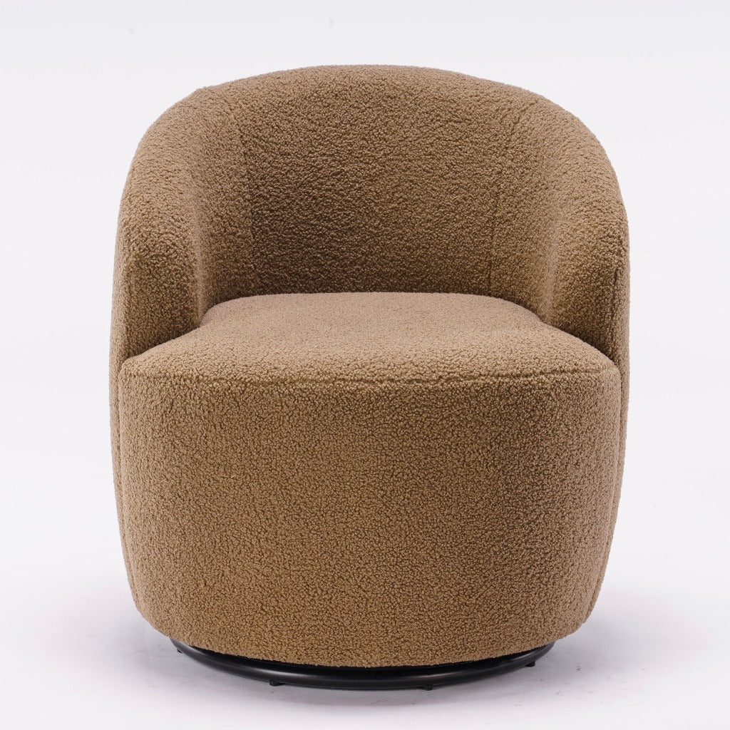 Brown Accent Swivel Chair