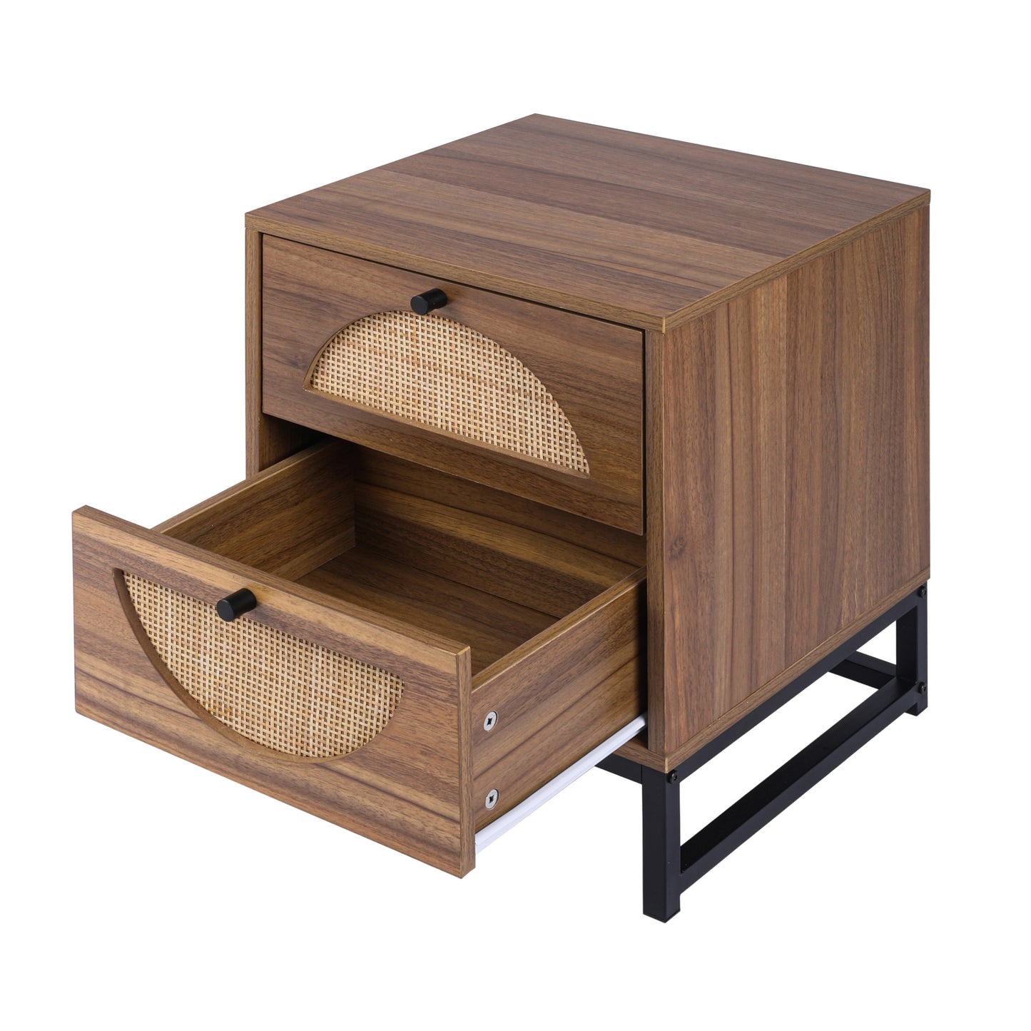 NatureNest Rattan Side Table