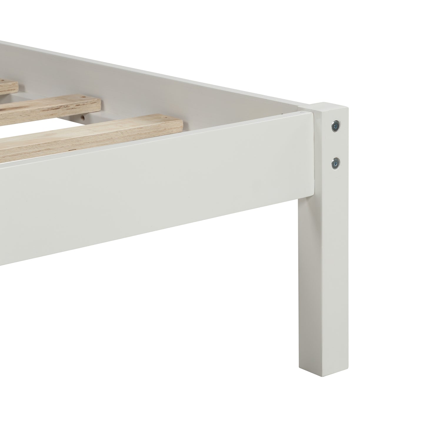 White Pine Platform Queen Bed