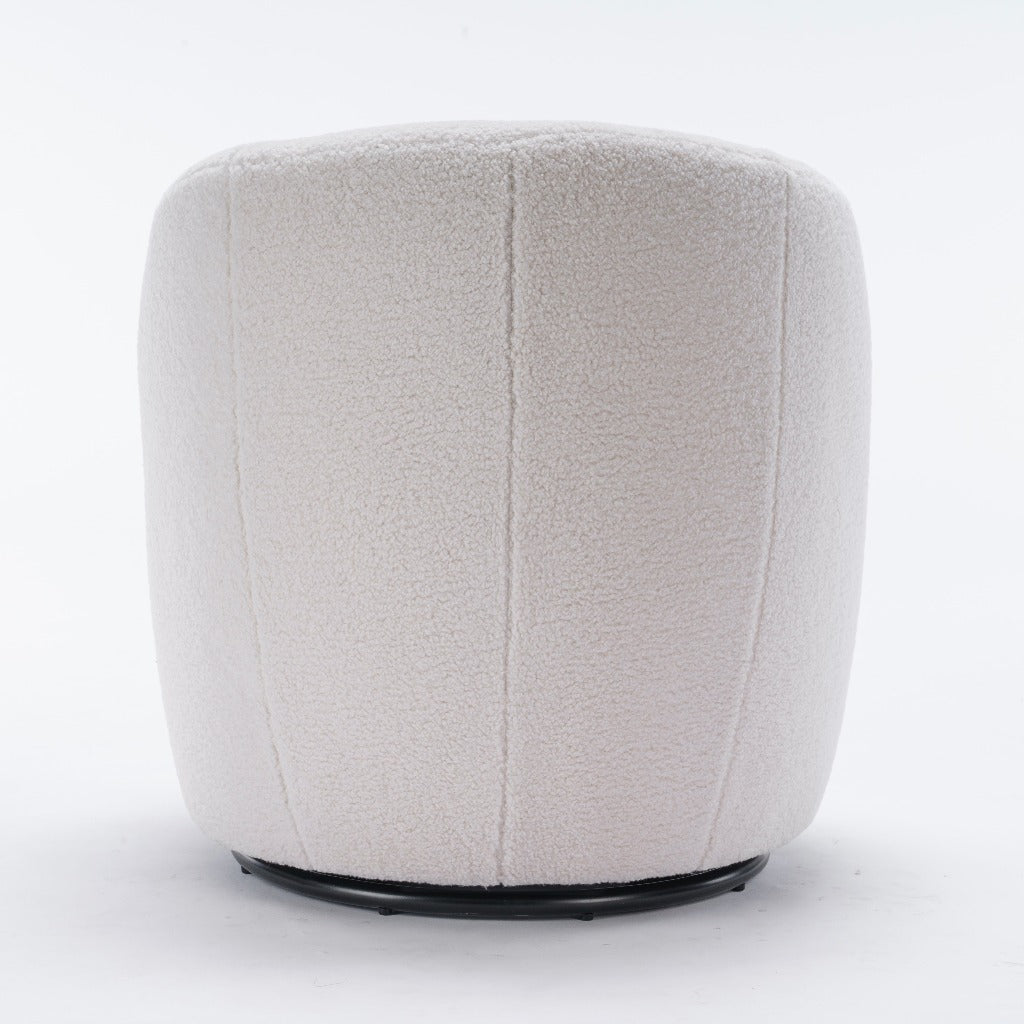 Ivory Accent Swivel Chair