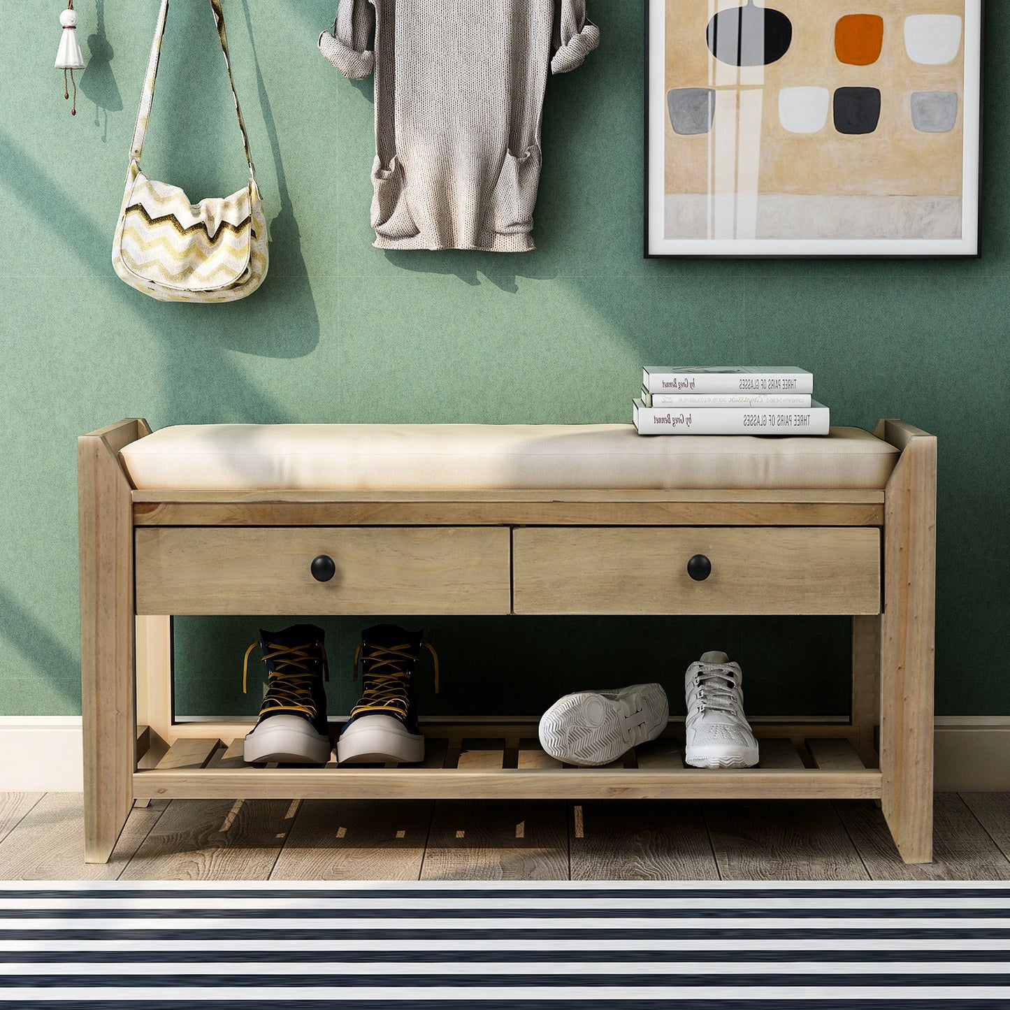 Harbor Shoe Storage Bench